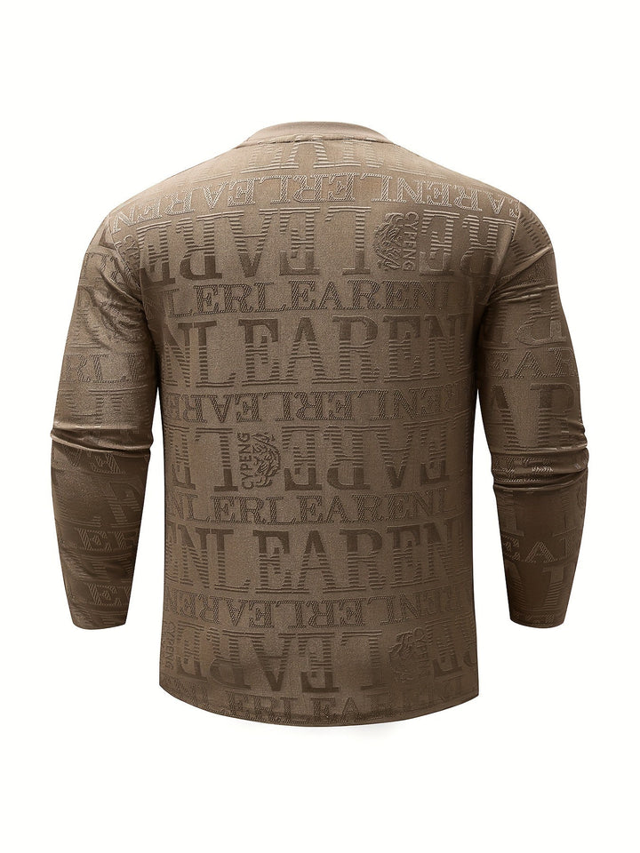 Yildiz - Hosszú Ujjú Ing Geometrikus Mintával