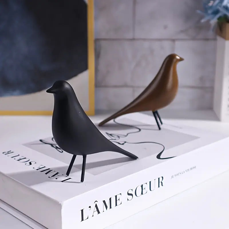 DecoPerch - Art Deco Absztrakt Madárszobor-Készlet