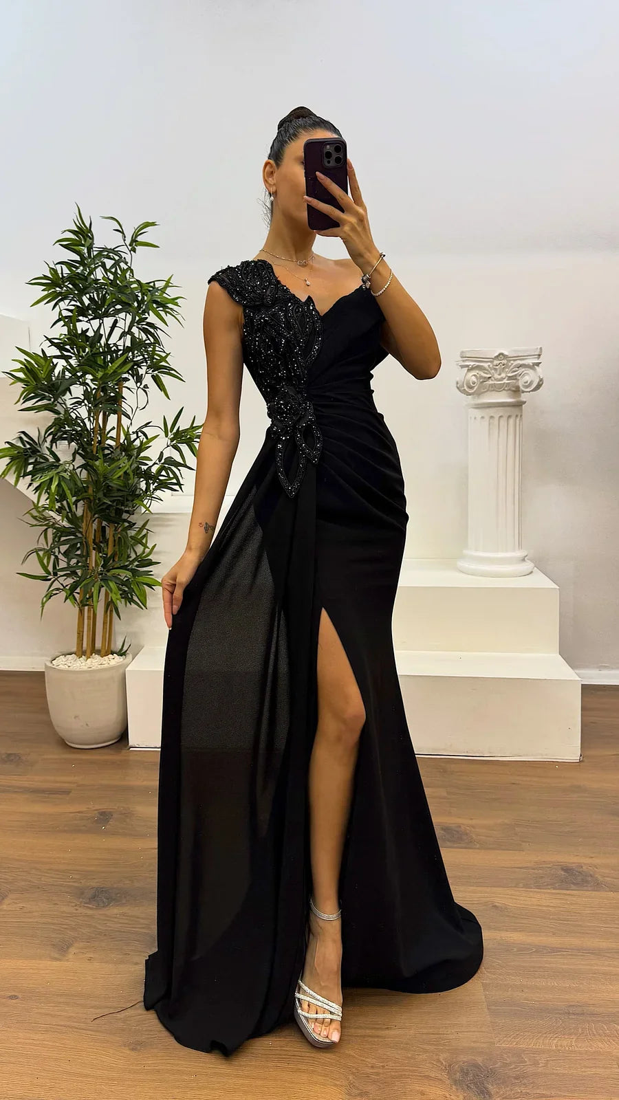 Kamarya - Légáteresztő, Redős Estélyi Ruha