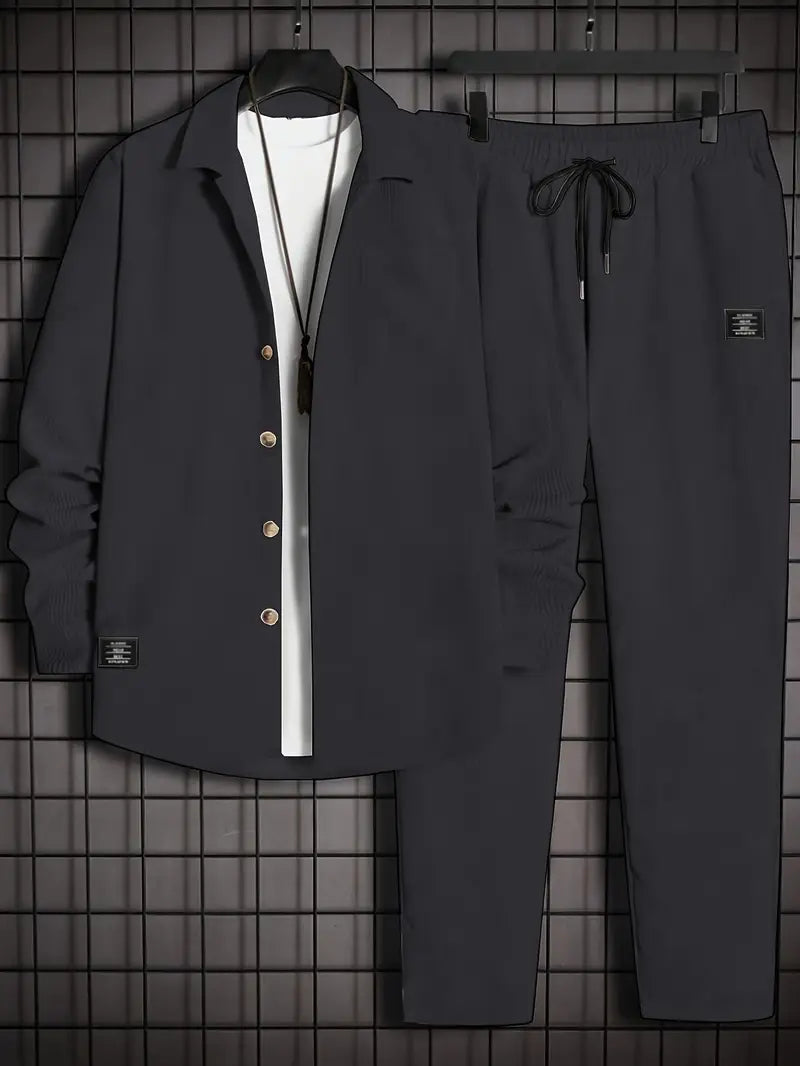 Podolak – őszi és Téli Hosszú Ujjú Ing Laza Nadrággal