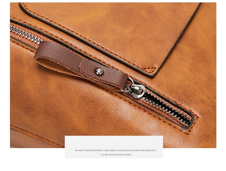 Britney - Stílusos bőr Válltáska