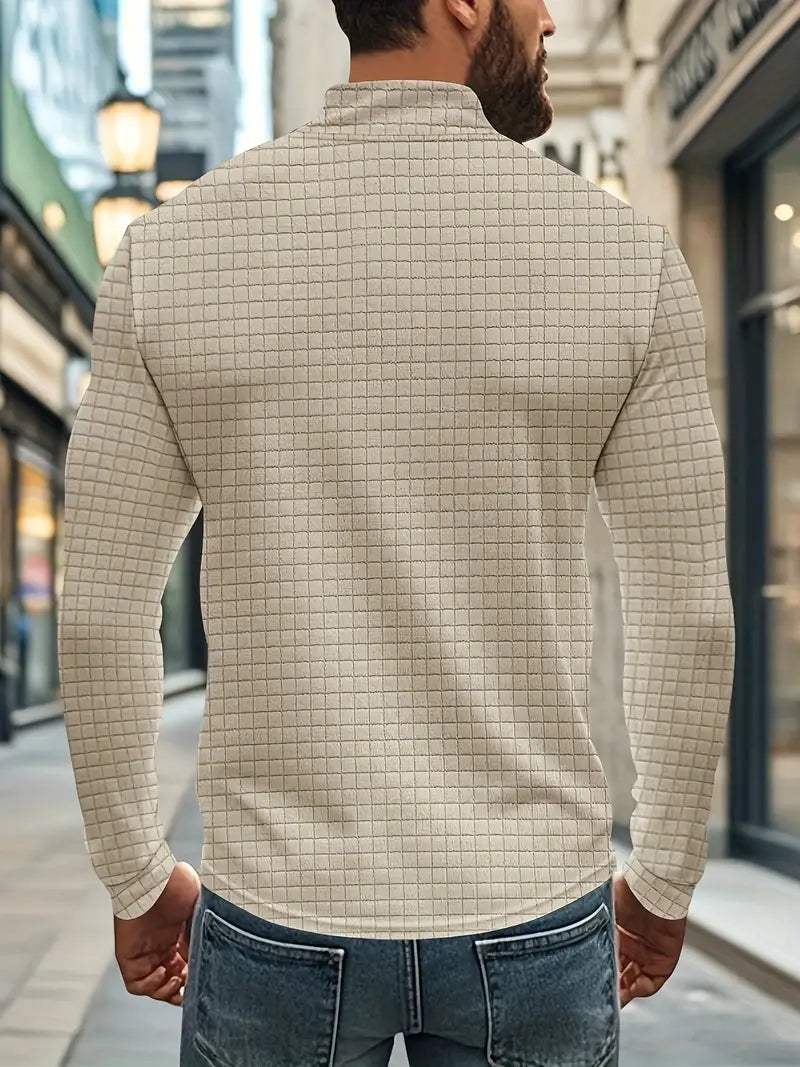 Jarryd - Hosszú Ujjú Pulóver Félcipzárral