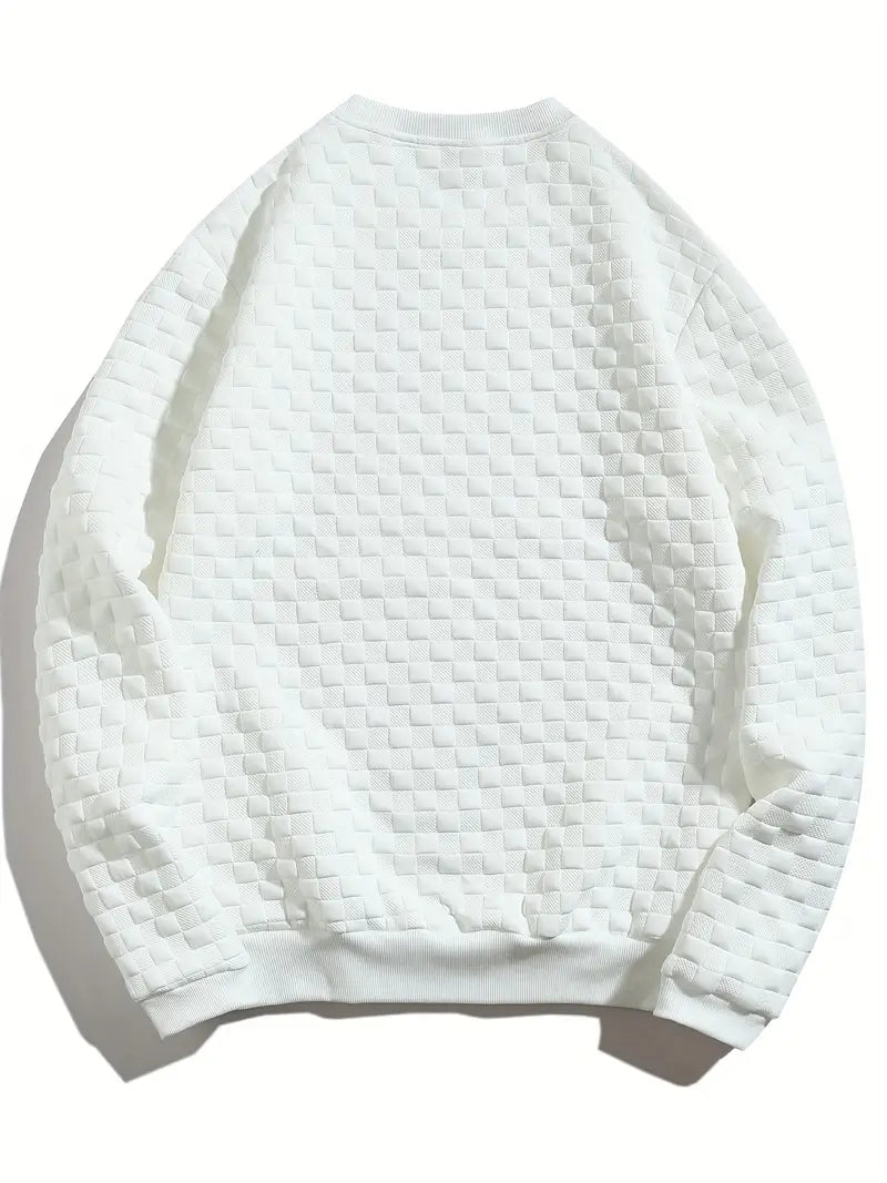 Stafford – Alkalmi Kockás Textúrájú Pulóver