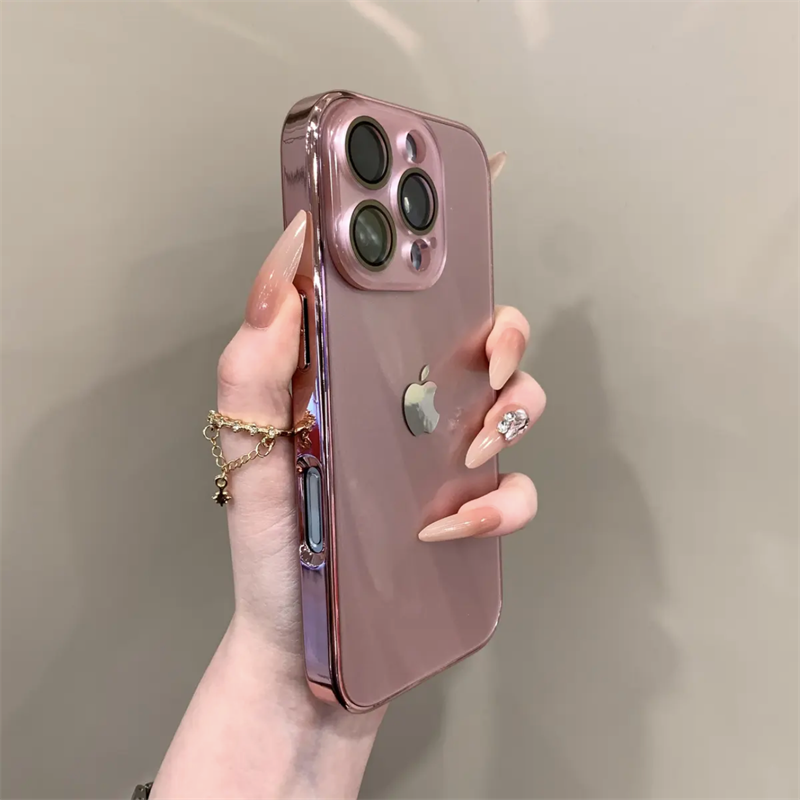 Chromelux – Prémium Galvanizált üveg Lencsetok iPhone Hoz