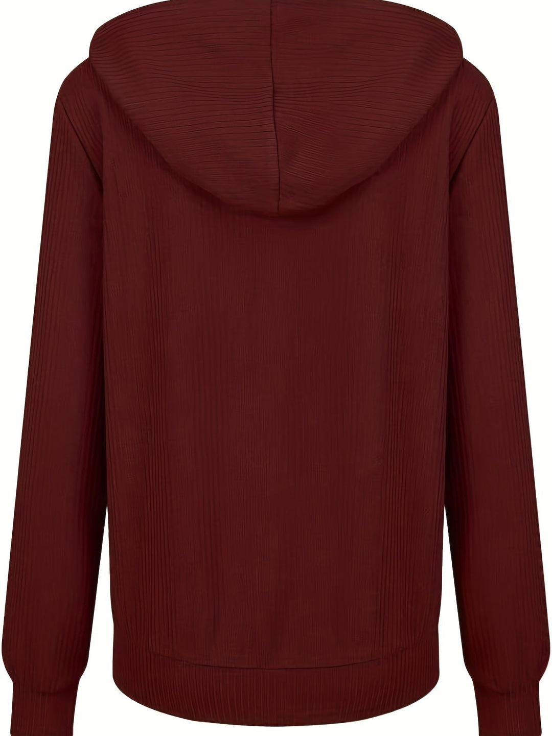 Nysa - Alkalmi Hosszú Ujjú Kapucnis Pulóver