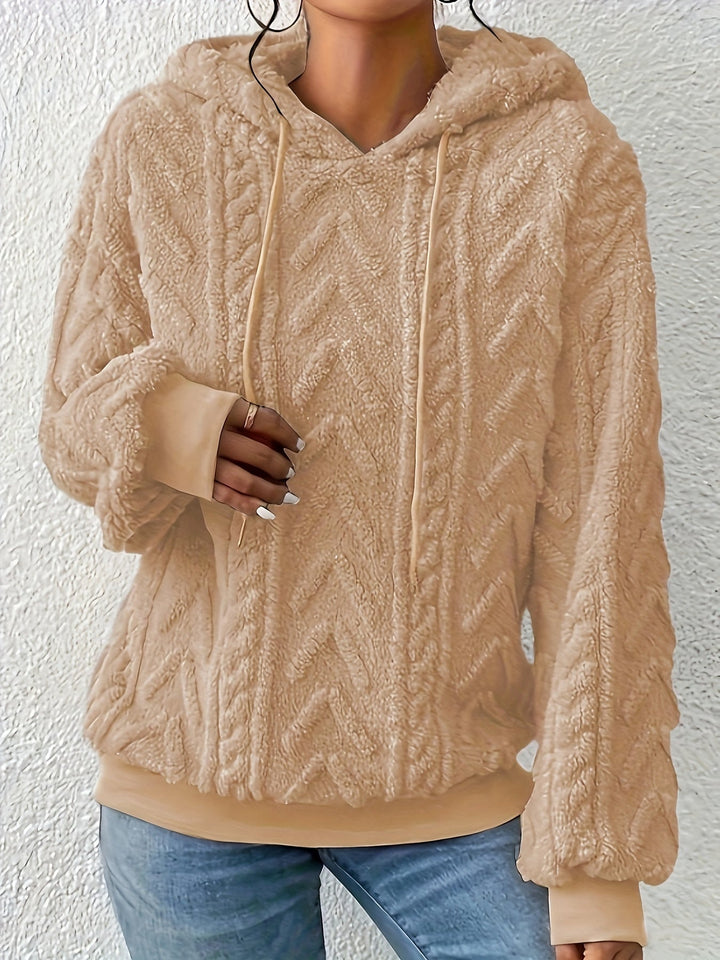 Andrine - Hosszú Ujjú Kapucnis Kabát