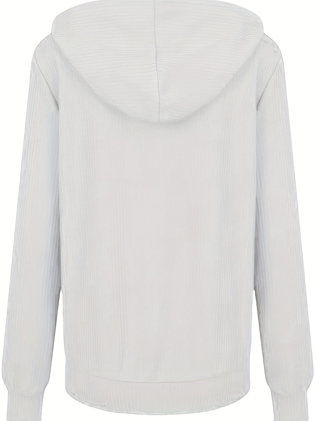 Nysa - Alkalmi Hosszú Ujjú Kapucnis Pulóver