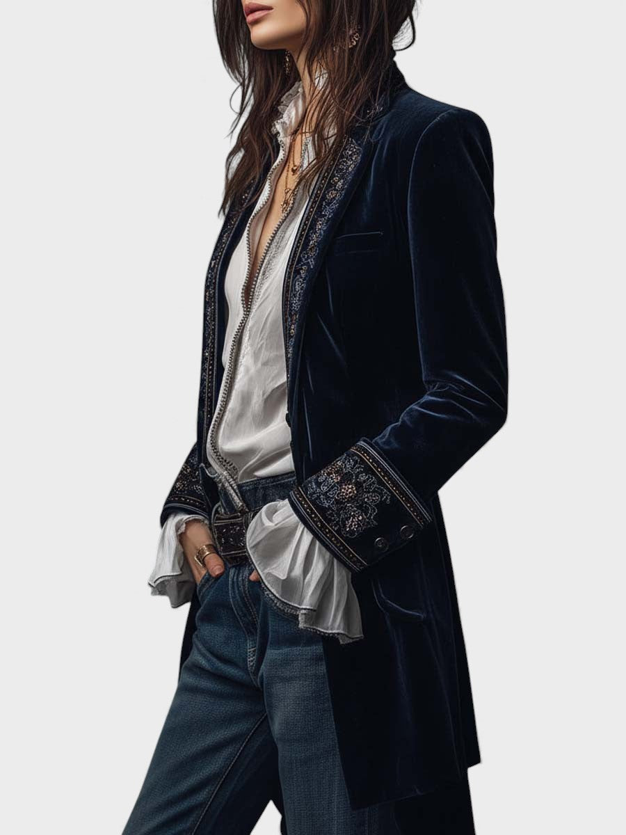 Cezara - Elegáns Polár Kabát