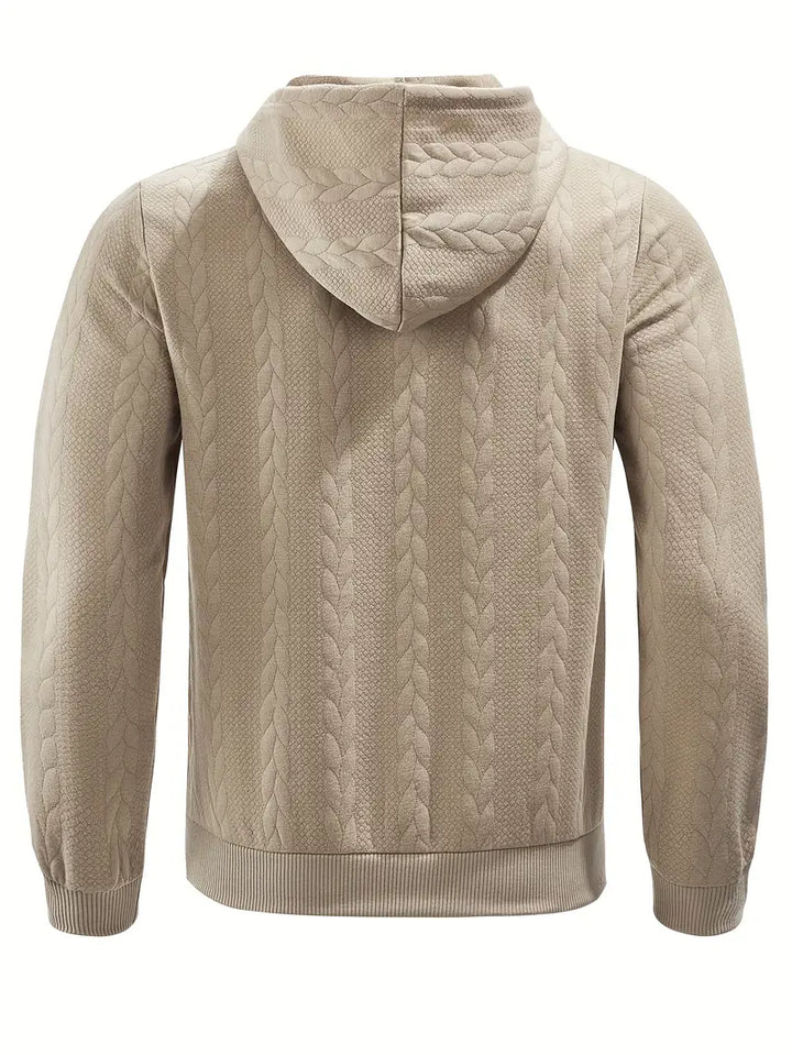 Philipp - Hosszú Ujjú Kapucnis Cipzáras Pulóver