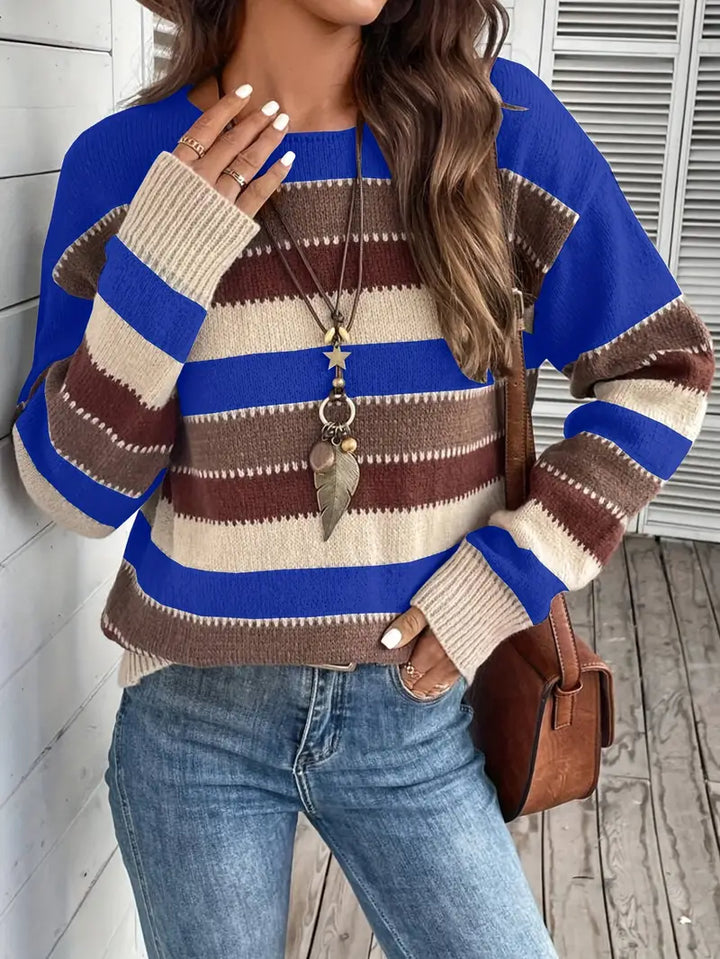 Evdokia - Alkalmi Hosszú Ujjú Pulóver