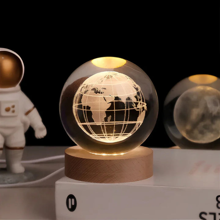 Glow Sphere – Fényes Kristálygömb Lámpa