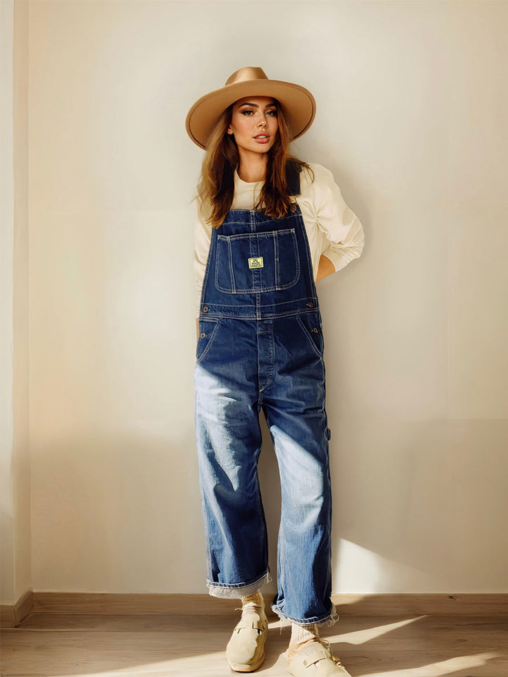 Jonelle - Denim Nadrágszárnyas Overall