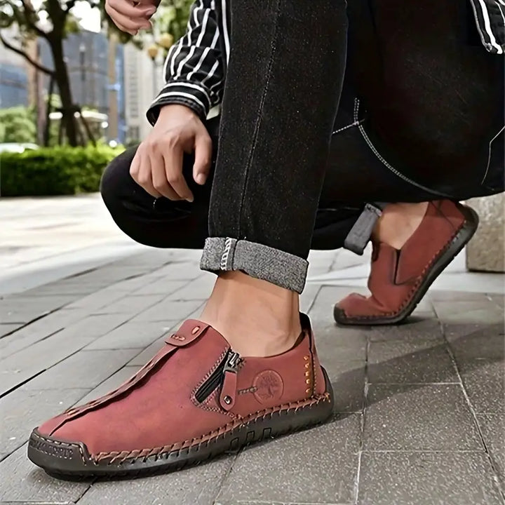 Joesph - Bőrcipő Oldalsó Cipzárral