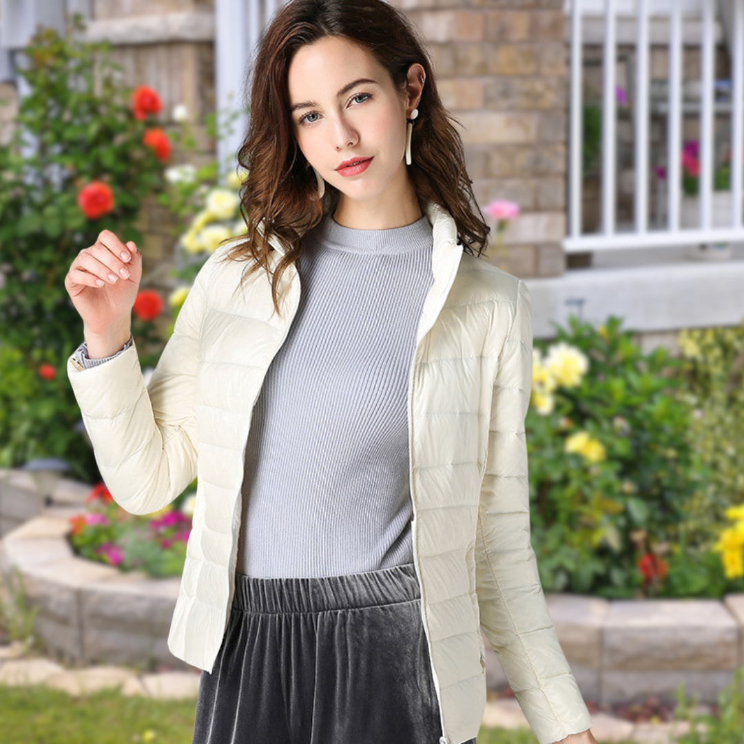 Isla - Fehér Vízálló Kabát