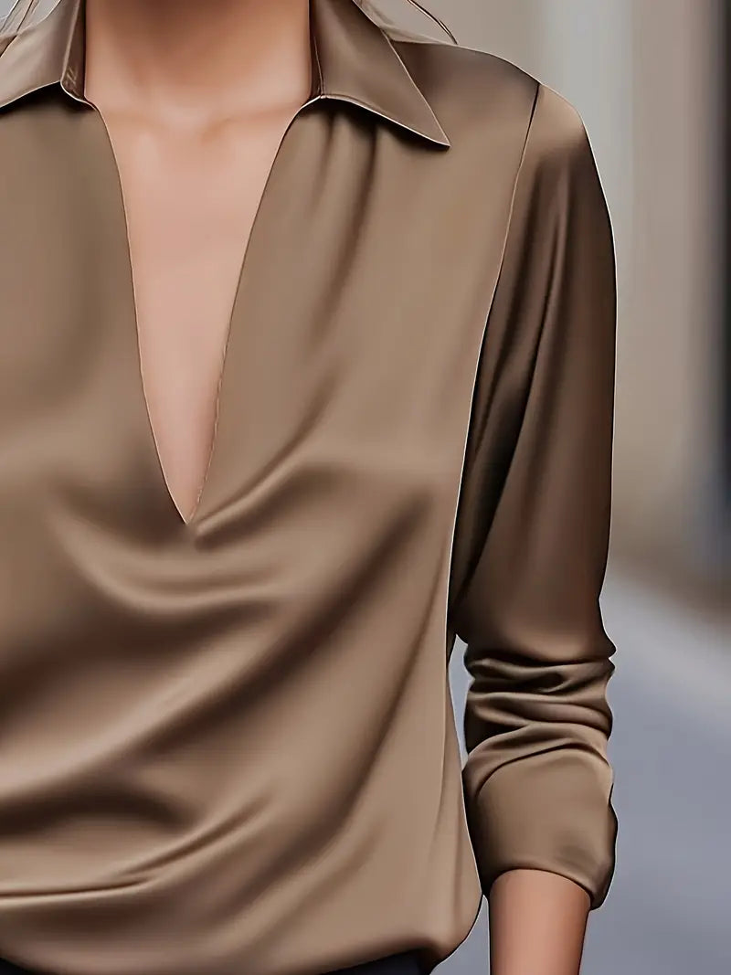 Nadene -  Prémium V-Nyakú Blúz