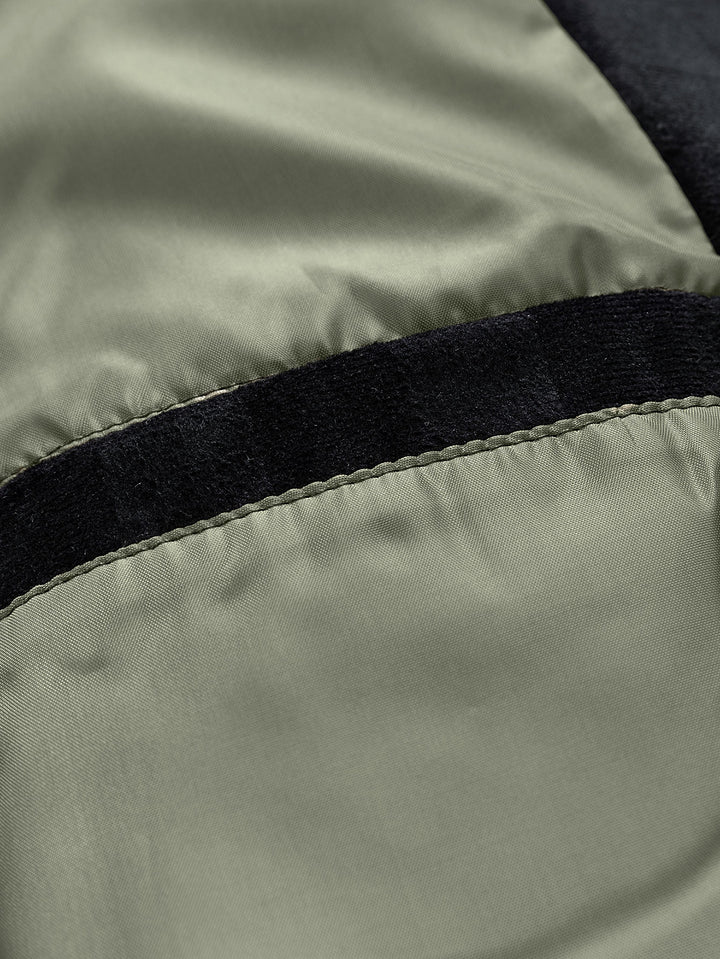 Leander - Kockás Mintás Műbőr Zsebű Kabát