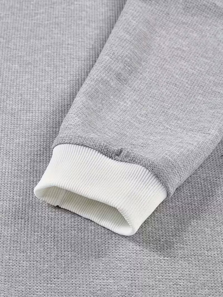 Gennady - Texturált Gofri Kötésű Ing Kontrasztos Gallérral