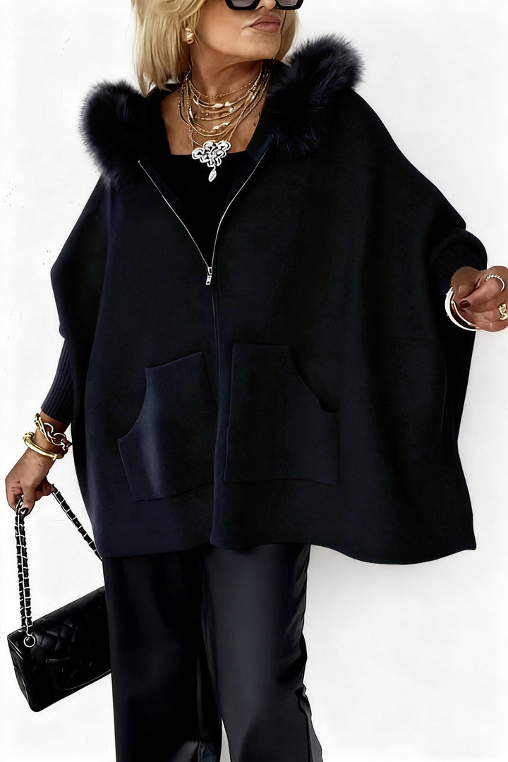 Anouka - Hosszú Ujjú, Cipzáras Kapucnis Pulóver