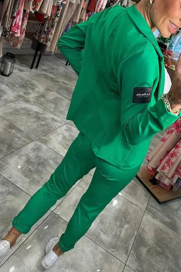 Jocelyne - Elegáns Blézer és Nadrág Szett