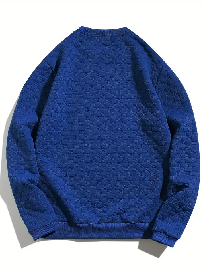 Stafford – Alkalmi Kockás Textúrájú Pulóver