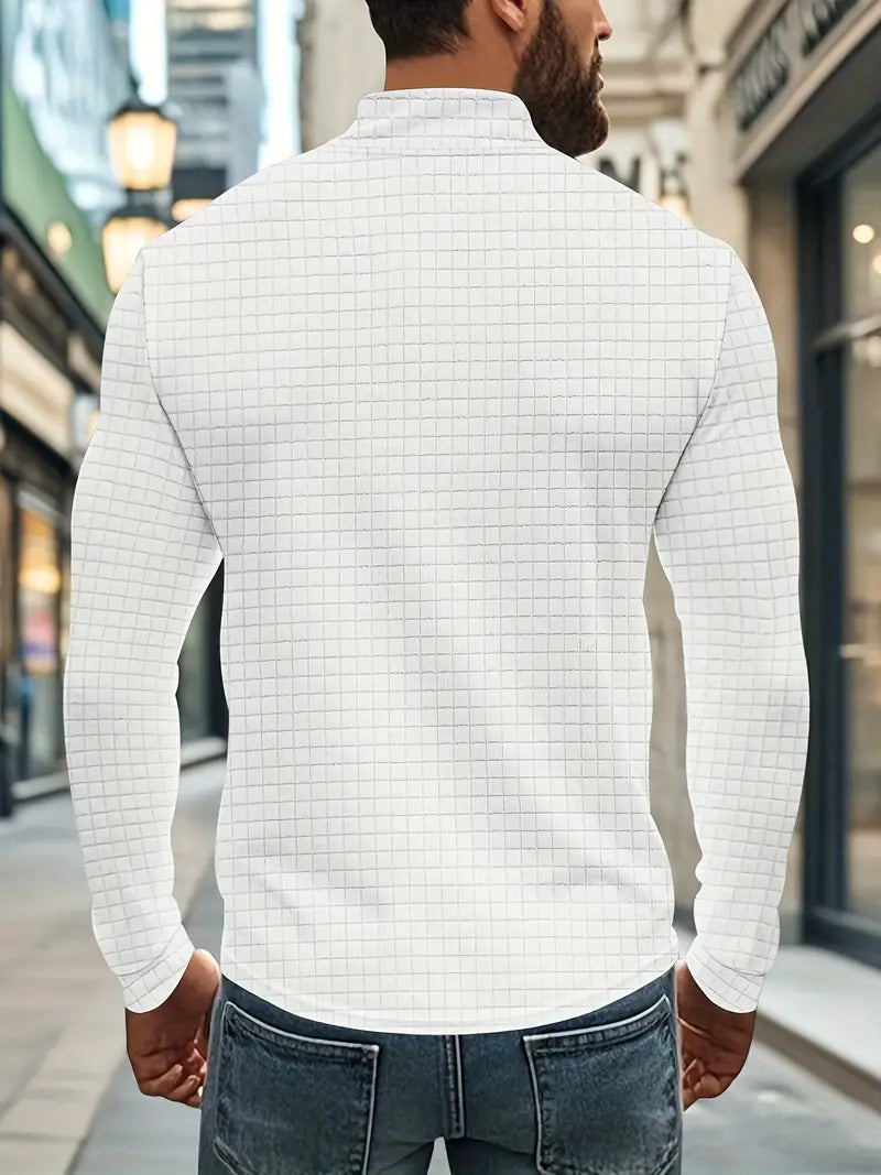 Jarryd - Hosszú Ujjú Pulóver Félcipzárral