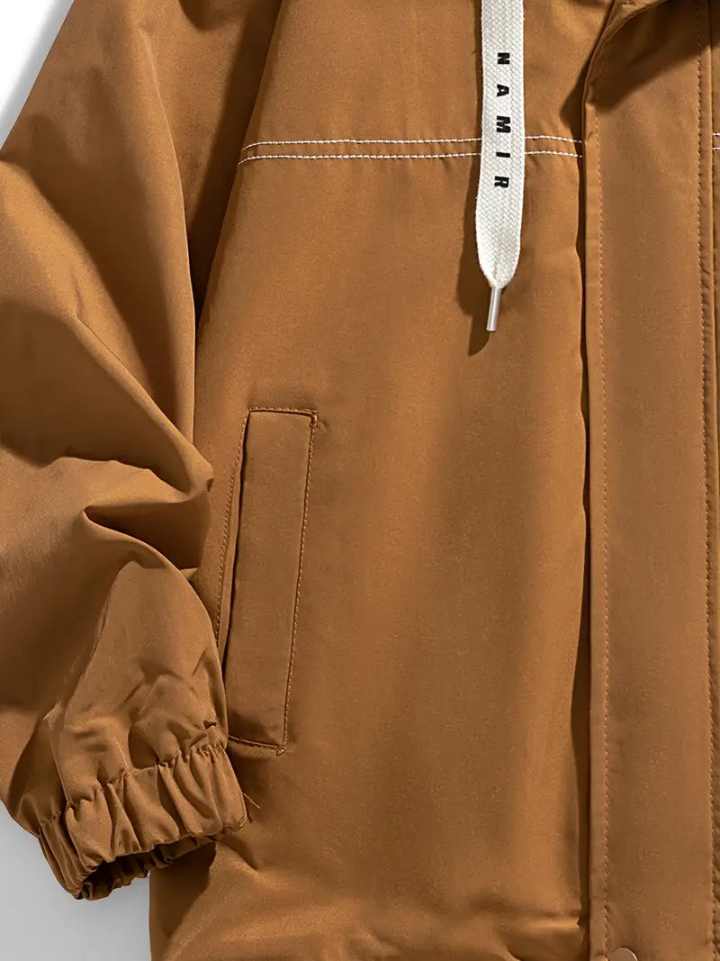 Carson – Alkalmi Kapucnis Kabát Zsebbel