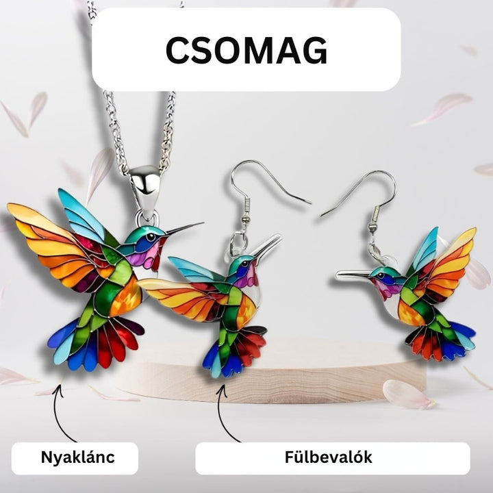 Samantha - Elegáns Kolibri Nyaklánc