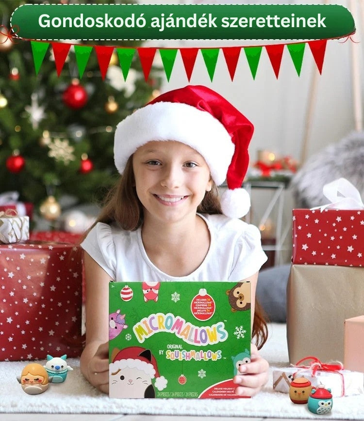 FestiveFuzzies - Karácsonyi Adventi Naptár Plüssbabával