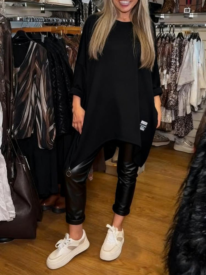 Aldona - Aszimmetrikus Felső és Sima Nadrág