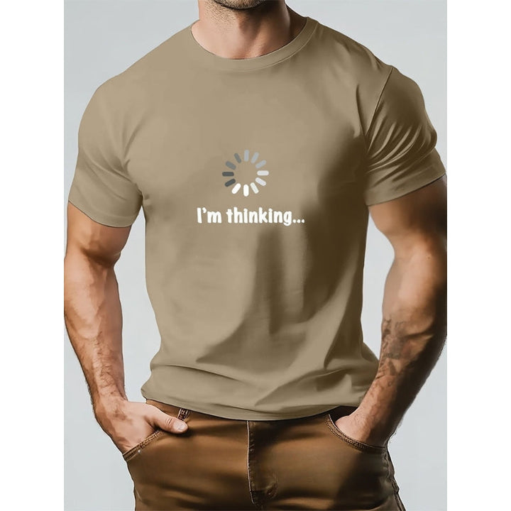 Think – Pamut és Nyomtatott Póló