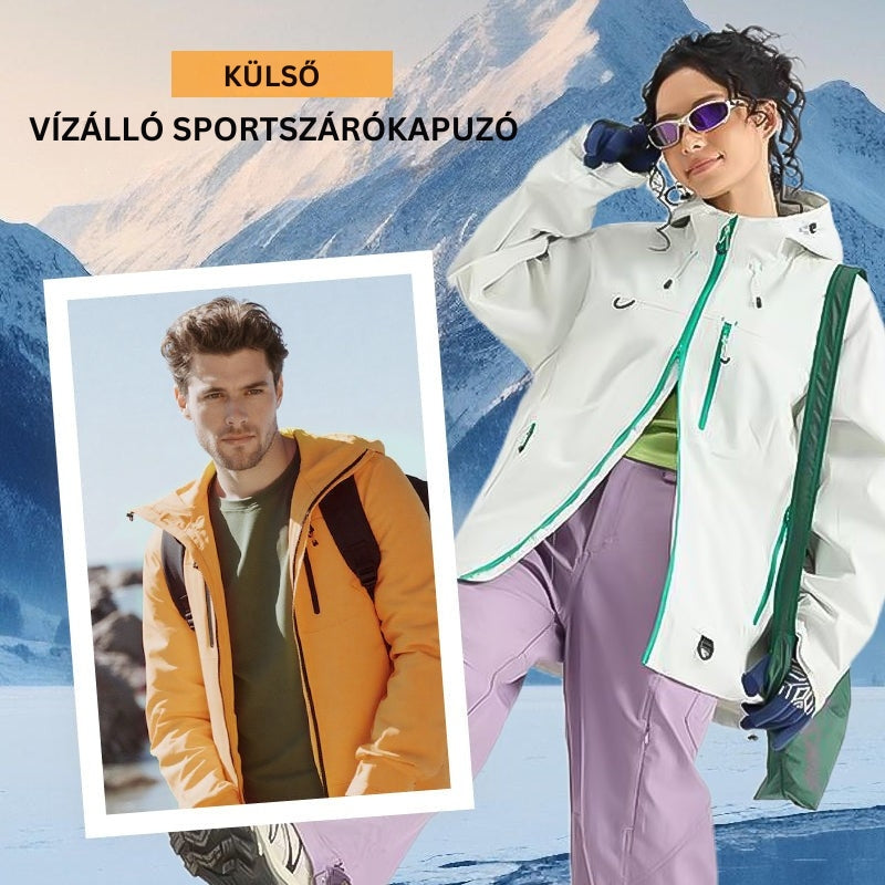 DriftEdge - Vízálló Cipzáras Túra Kabát