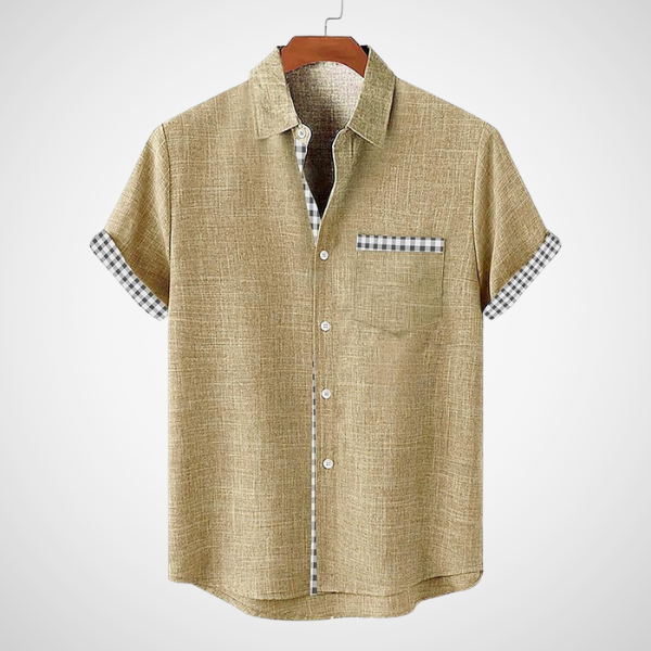 Christopher - Rövid Ujjú Póló Mellkasi Zsebbel