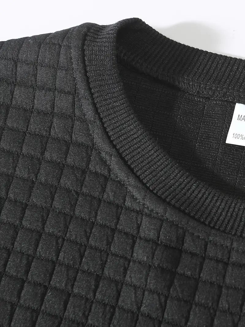 Beckham - Bohemian Kockás Hosszú Ujjú Pulóver