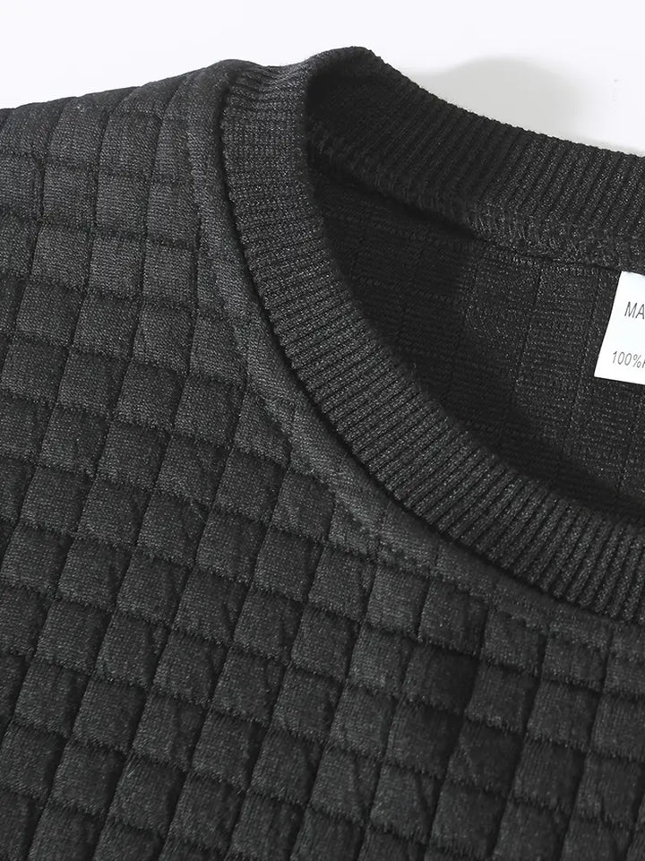 Beckham - Bohemian Kockás Hosszú Ujjú Pulóver