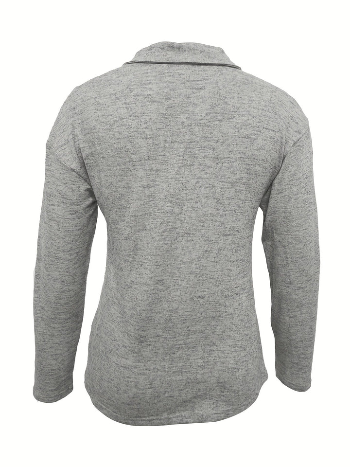 Cleo - Hosszú Ujjú Ing Cipzárral