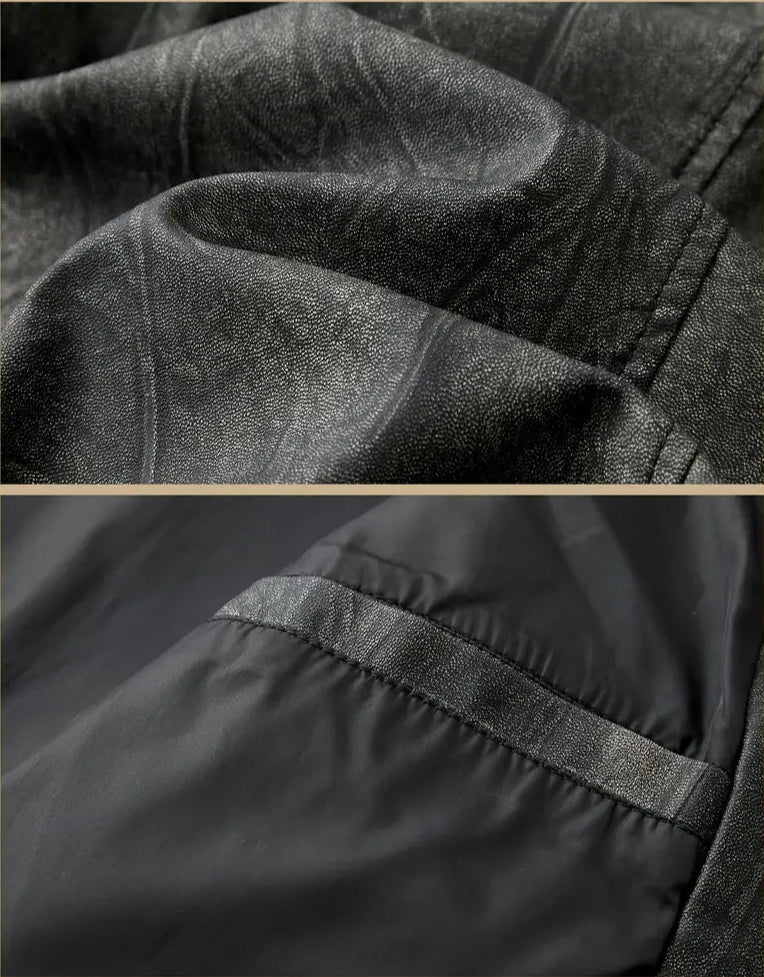 Julien - Bőrdzseki Mozdony Gallérral