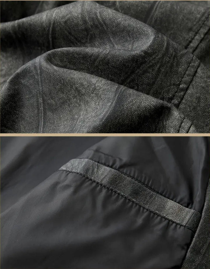 Julien - Bőrdzseki Mozdony Gallérral