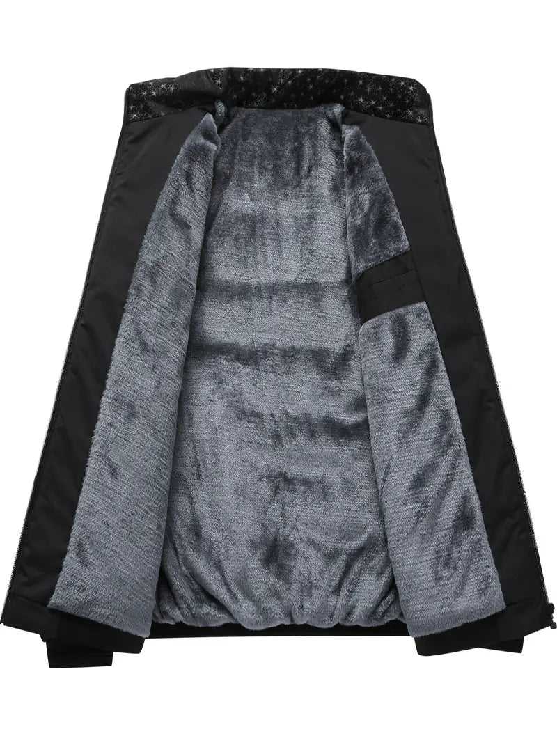 Bavuma - Alkalmi Poliészter Kabát Cipzárral