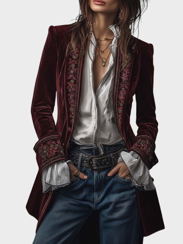 Cezara - Elegáns Polár Kabát