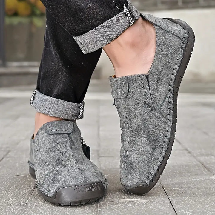 Joesph - Bőrcipő Oldalsó Cipzárral