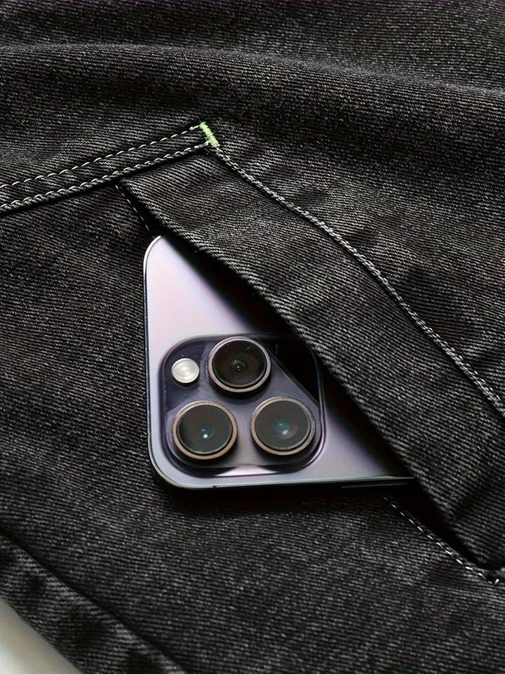 Geoffroy - Vintage Farmerdzseki Polár Béléssel