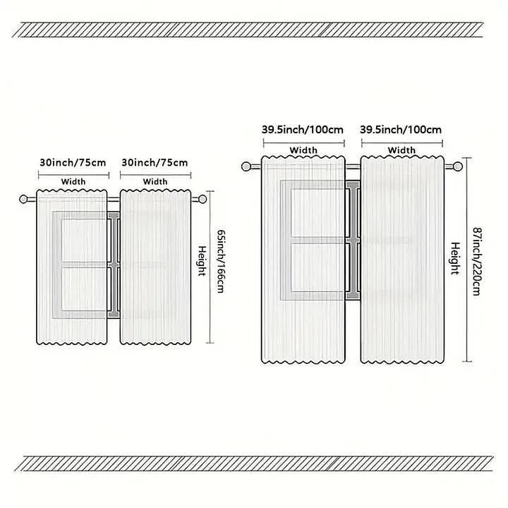 FrostLinen - Karácsonyi Témájú Függönyök