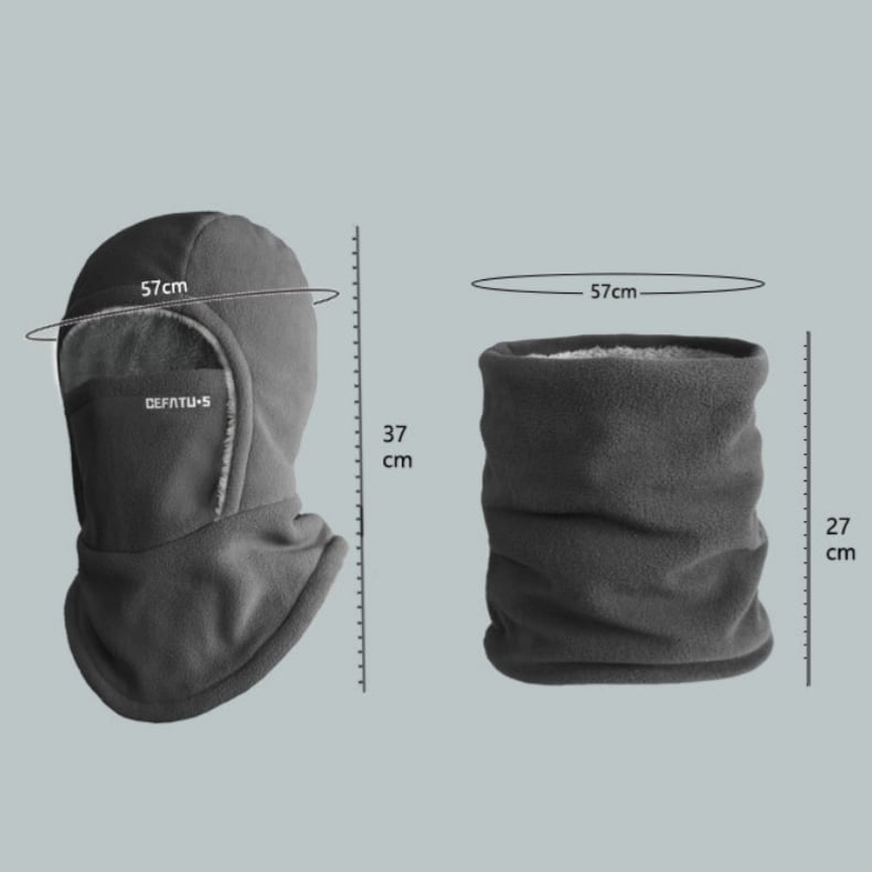 Zayim - Unisex Téli Polár Termikus Balaclava