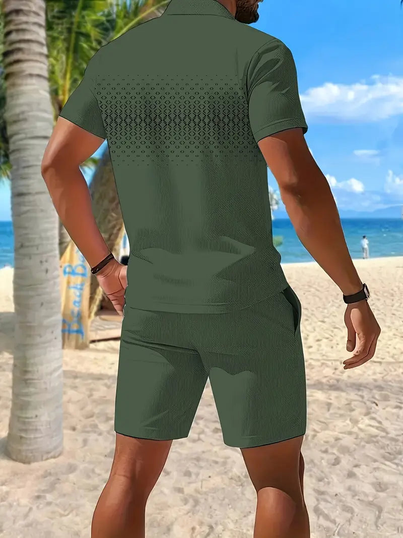 Zackary - Nyári Rövid Ujjú Kétrészes Szett