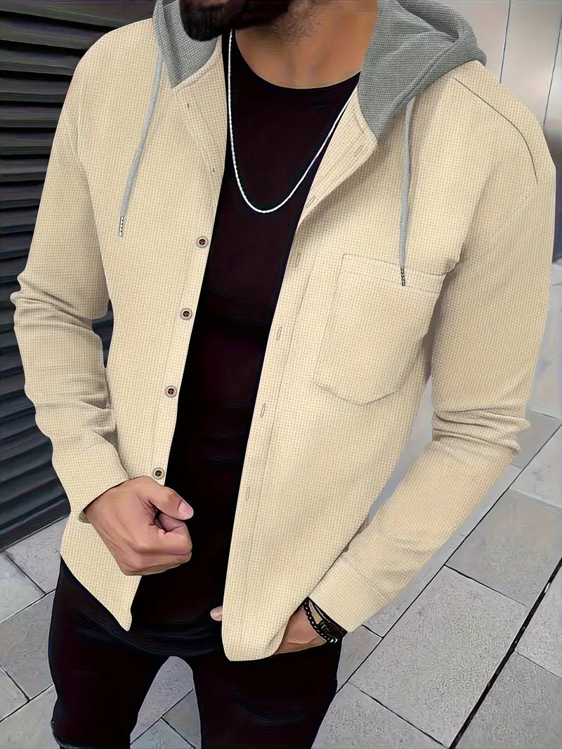 Johnathan – Alkalmi Kapucnis Kabát Zsebbel