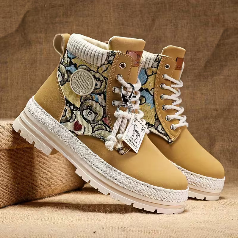 Hilarie - Teddy Nyomtatás Csúszásgátló Tornacipő