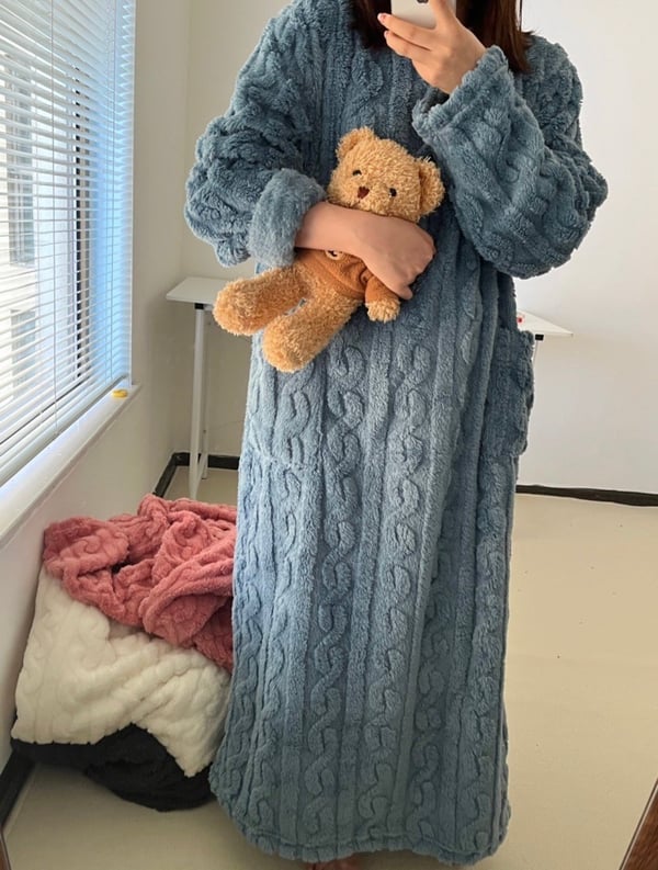 Vreni - Téli Korallbársony Otthoni Ruházat