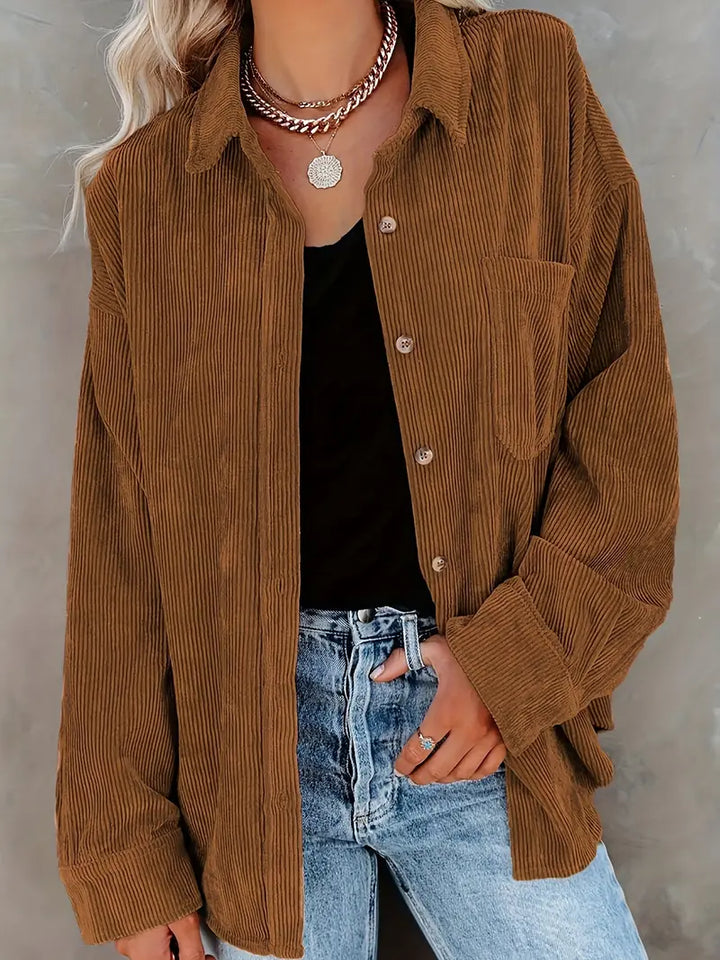 Irmela - Hosszú Ujjú Gombos Ing