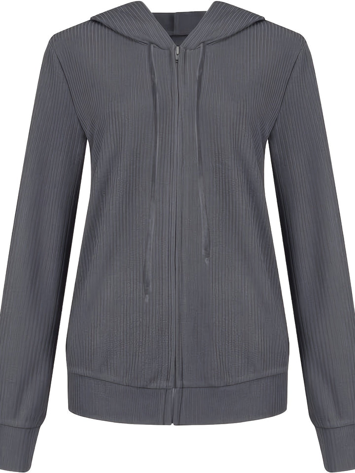 Nysa - Alkalmi Hosszú Ujjú Kapucnis Pulóver