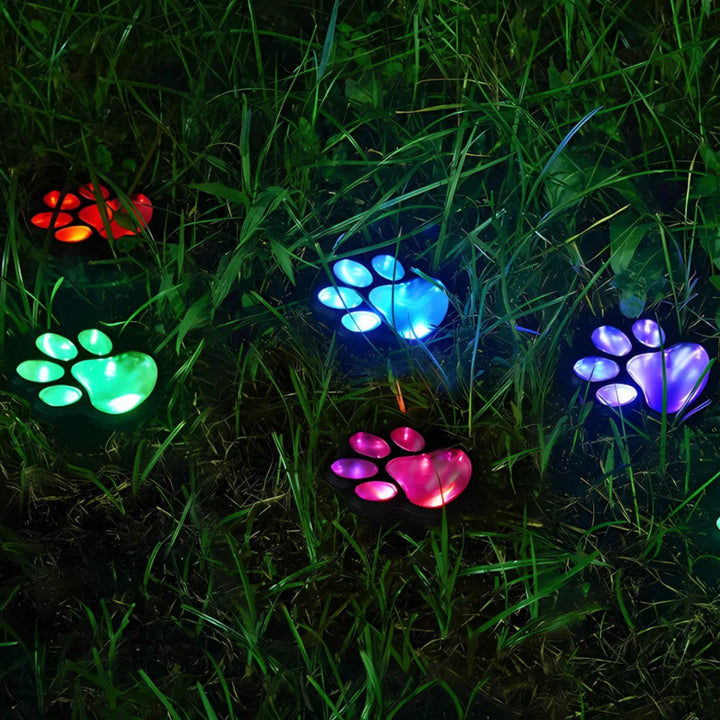 PawGlow - Kültéri LED-es Napelemes Kerti Mancsvilágítás